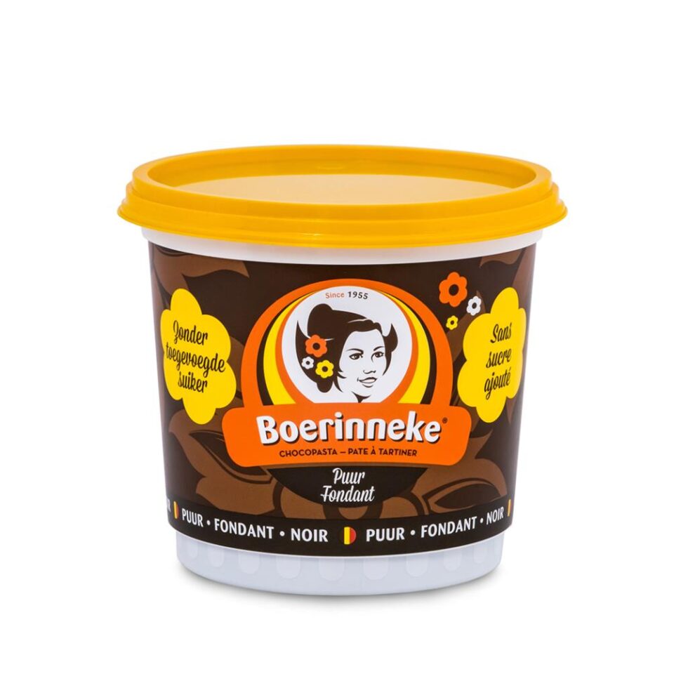 Boerinneke Choco puur Zonder Toegev. Suiker 6x400gr