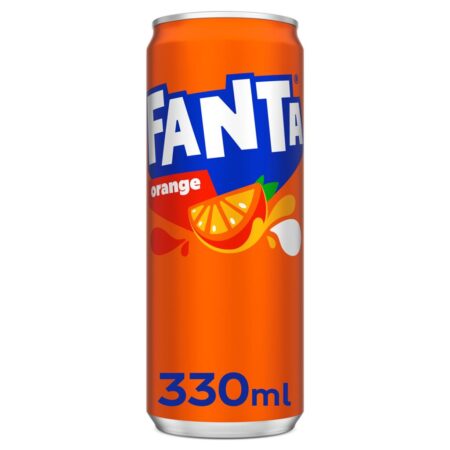 Fanta Orange sleek can 24x33cl