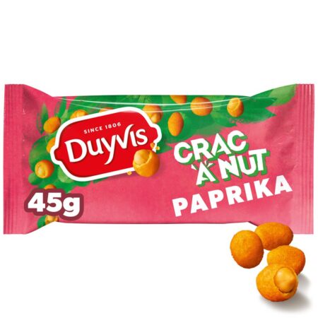 Duyvis Crac a Nut Paprika 20x45g