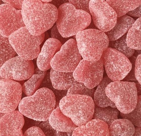 Haribo Frambozenhartjes 4g 3x1kg