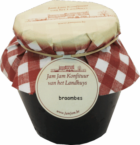 Jam Jam Confituur braambes 212ml 6st