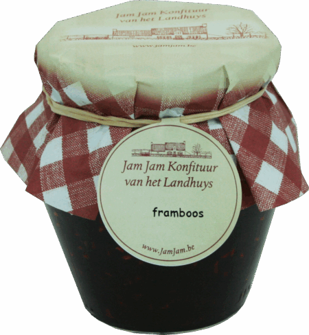 Jam Jam Confituur framboos 212ml