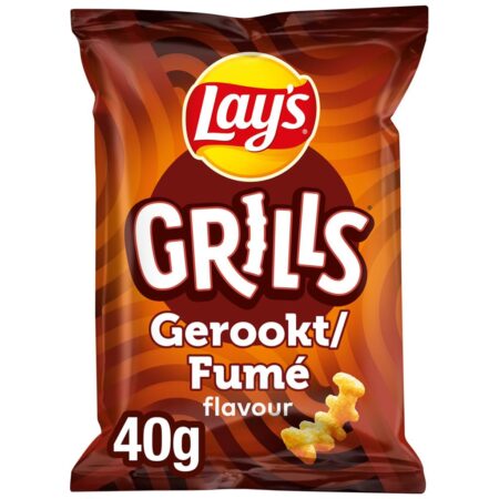 Lay's Grills Gerookt Chips 20x40g