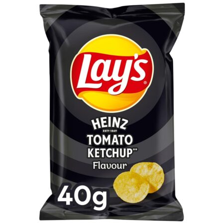Lay's Heinz Tomaten Ketchup Chips 20x40g