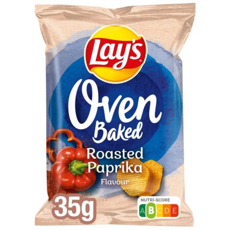 Lay's Oven Baked Paprika Chips 20x35g