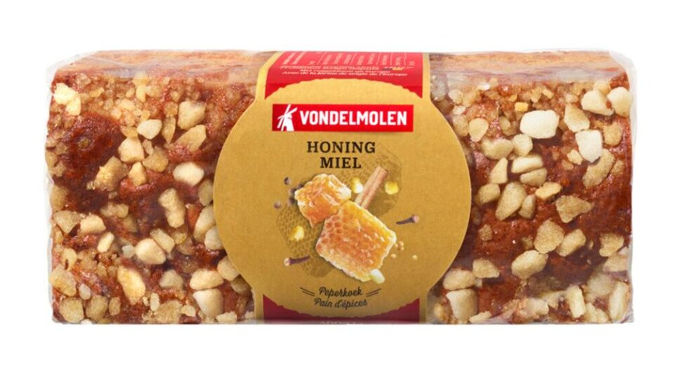 Vondelmolen Artisan. Honingkoek parelsuiker 8x400g