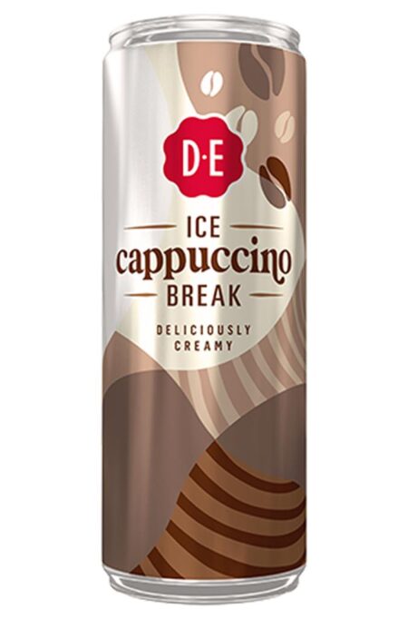 Douwe Egberts Ice Coffee Cappuccino cans 12x25cl