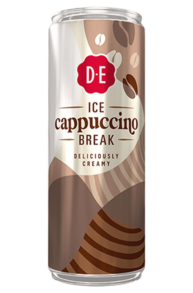 Douwe Egberts Ice Coffee Cappuccino cans 12x25cl
