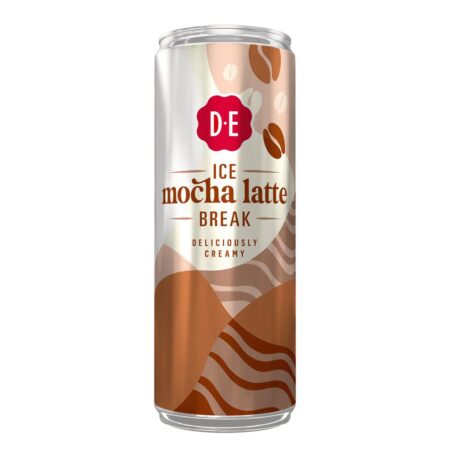 Douwe Egberts Ice Coffee Mocha Latte cans 12x25cl