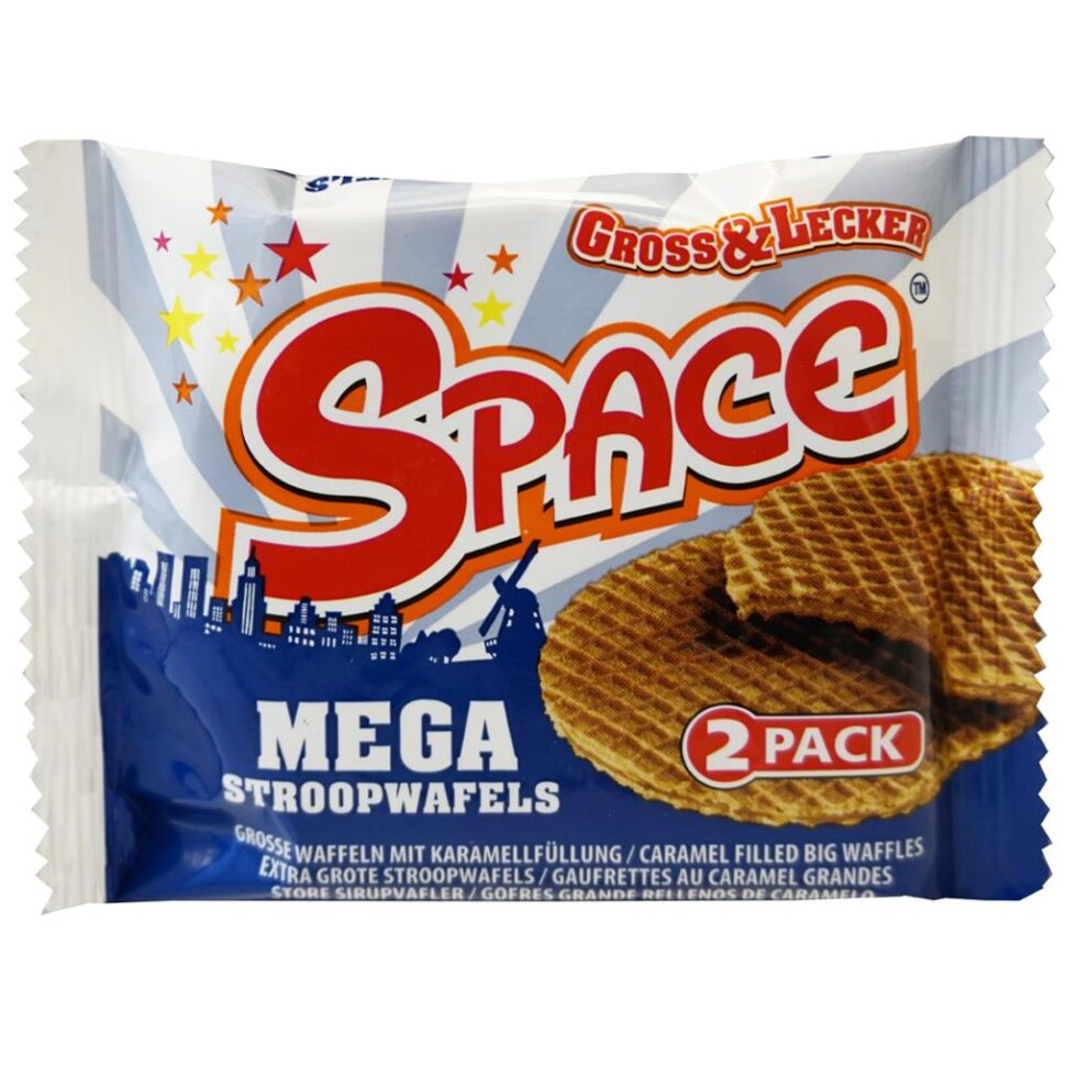 Gross & Lecker Stroopwafels 24x80g 2 stuks
