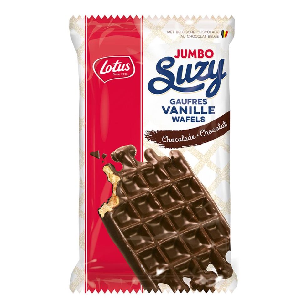 Lotus Suzy Jumbo Vanillewafel Chocolade 20x75g 1st