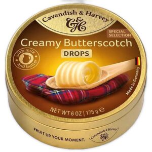 Cavendish &Harvey Creamy Butterscotch Drops 9x175g