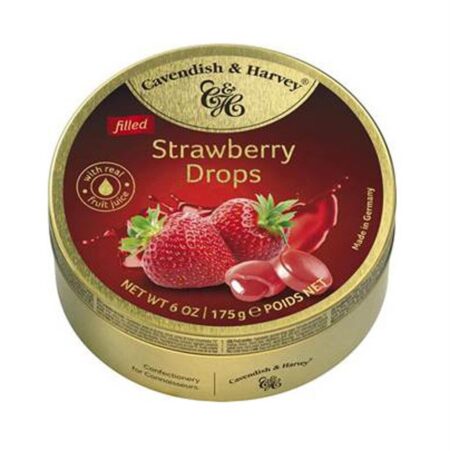 Cavendish & Harvey Strawberry Drops 9x175g