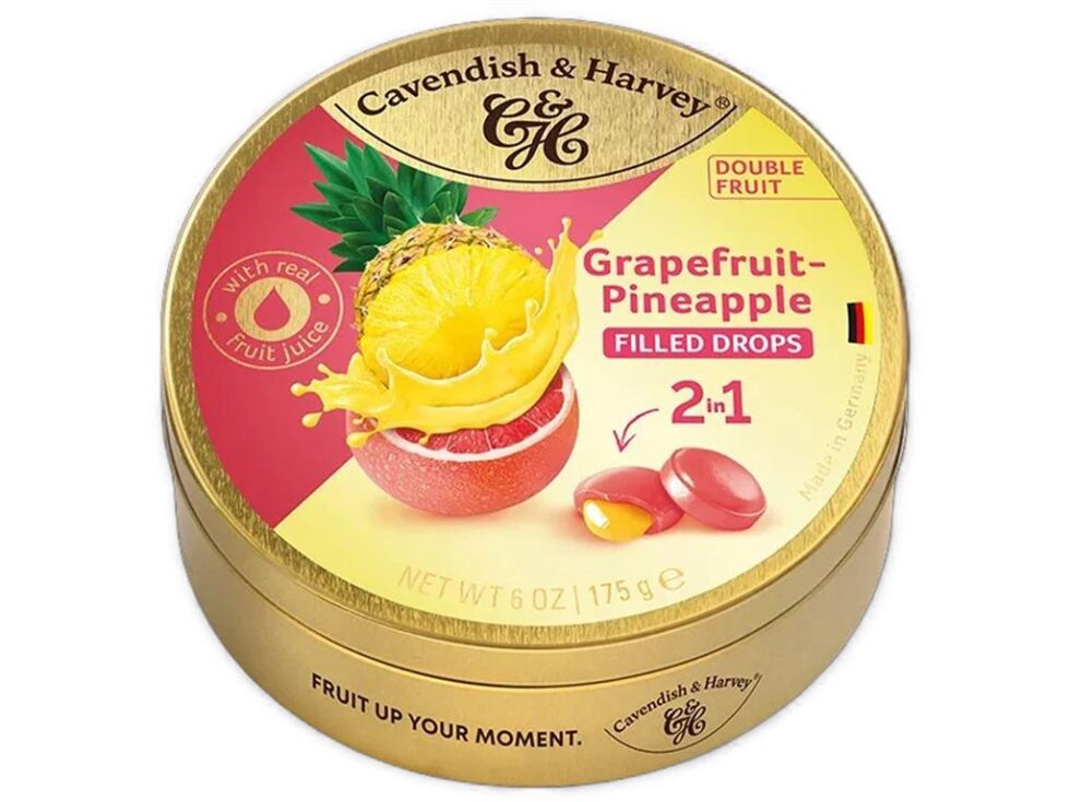 Cavendish&Harvey Grapefruit-Pine Fil. Drops 9x175g